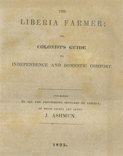 coverof the Liberia Farmer